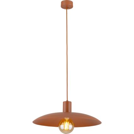 Подвесная люстра ASTRA 1xE27/15W/230V диаметр 41 см кирпичный