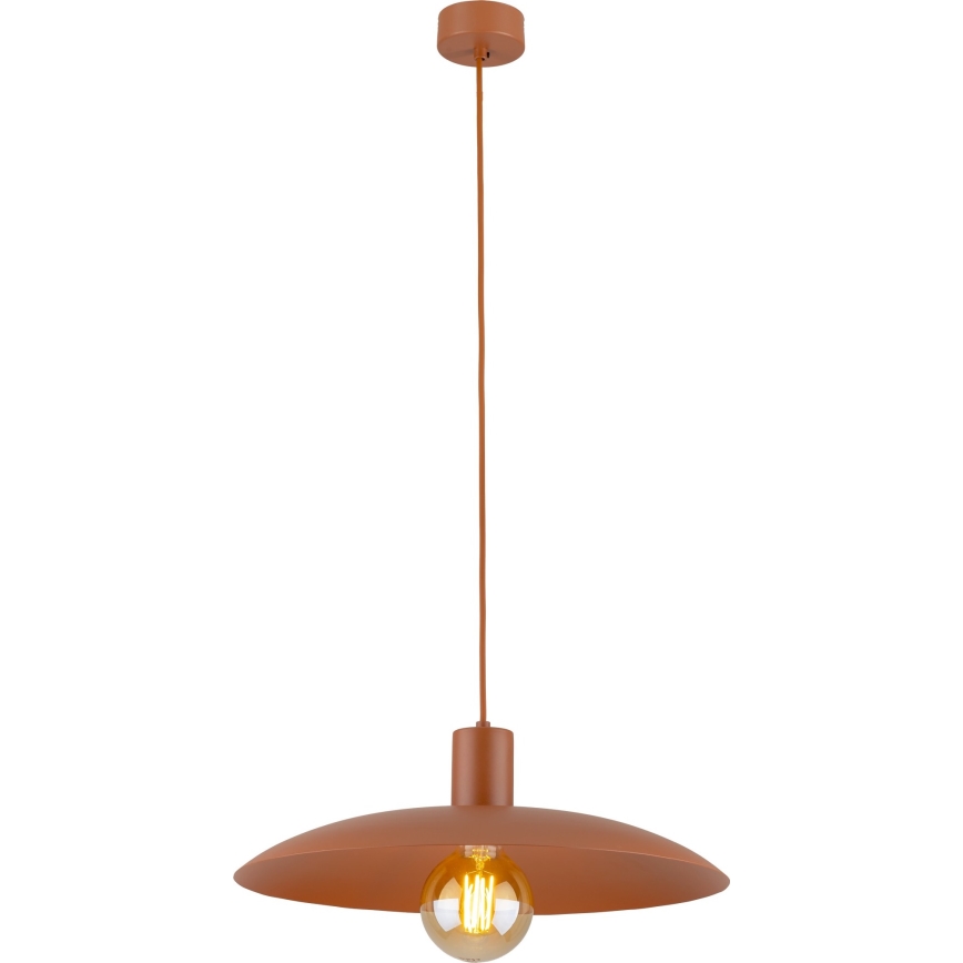 Подвесная люстра ASTRA 1xE27/15W/230V диаметр 41 см кирпичный