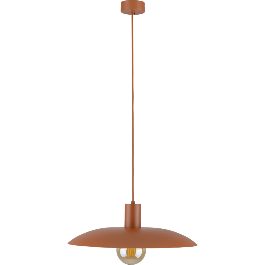 Подвесная люстра ASTRA 1xE27/15W/230V диаметр 41 см кирпичный