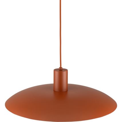 Подвесная люстра ASTRA 1xE27/15W/230V диаметр 41 см кирпичный