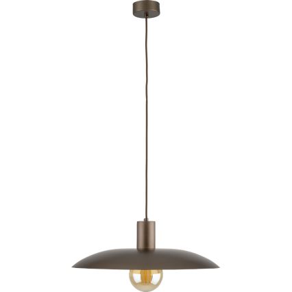 Подвесная люстра ASTRA 1xE27/15W/230V диаметр 41 см коричневый