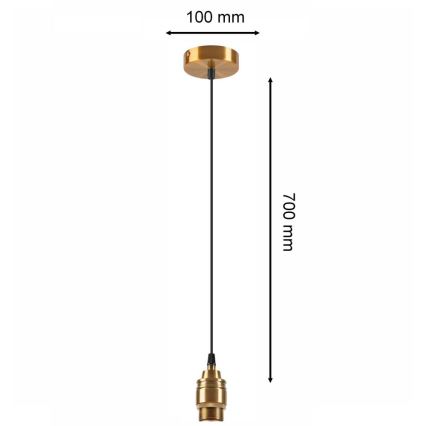 Подвесная люстра ASTRA 1xE27/60W/230V