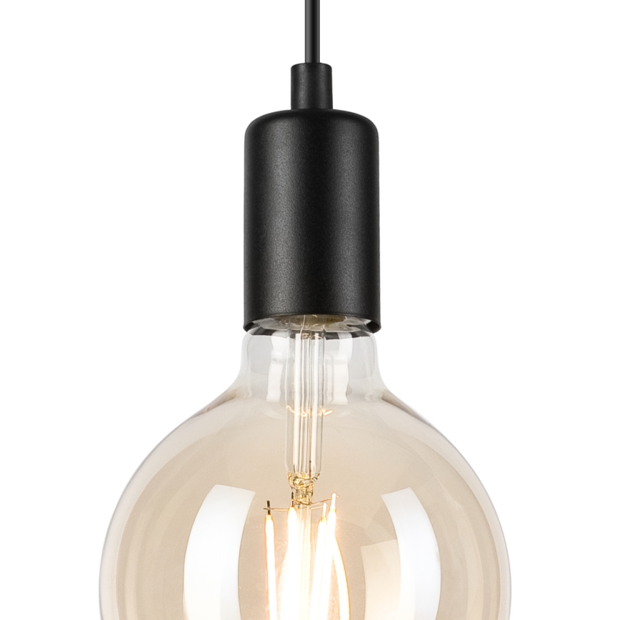 Подвесная люстра ASTRID 1xE27/60W/230V матовый черный