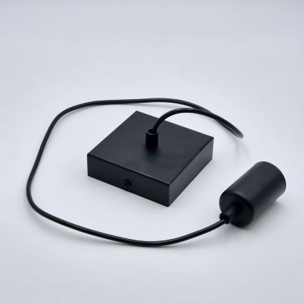 Подвесная люстра ASTRID 1xE27/60W/230V матовый черный