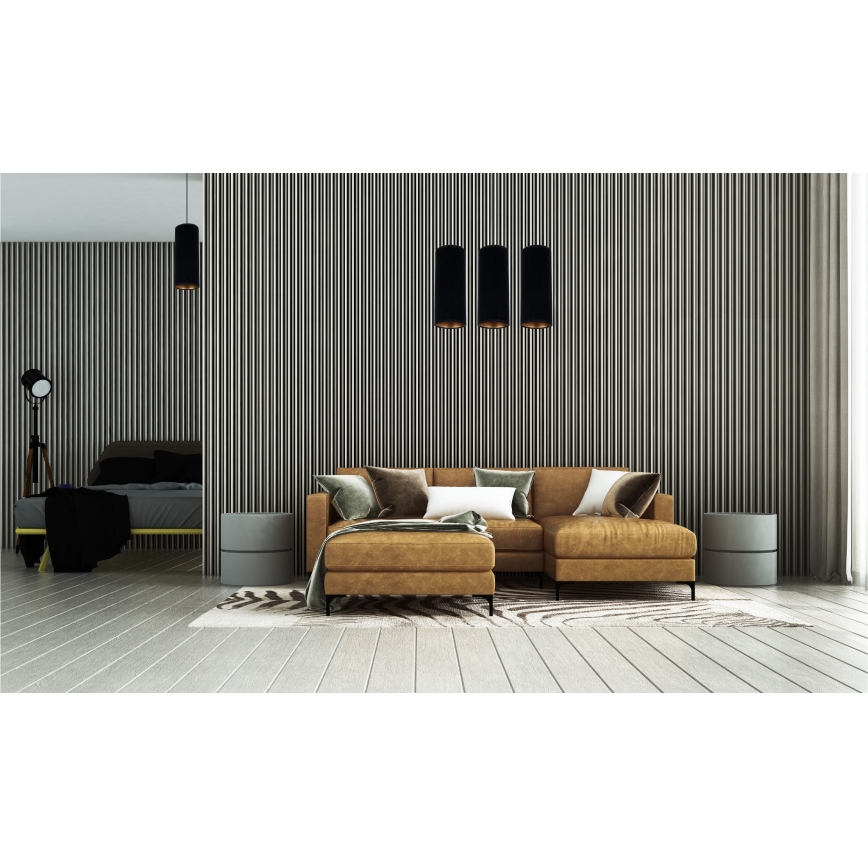 Подвесная люстра AVALO 1xE27/60W/230V черный