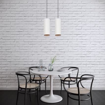 Подвесная люстра AVALO 2xE27/60W/230V белый