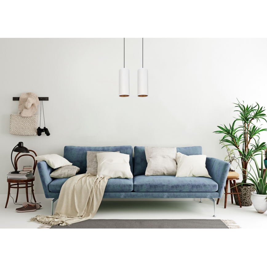 Подвесная люстра AVALO 2xE27/60W/230V белый