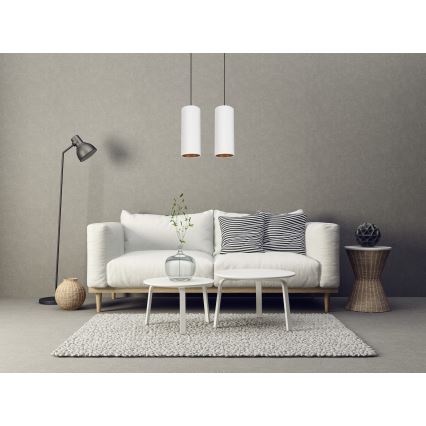 Подвесная люстра AVALO 2xE27/60W/230V белый
