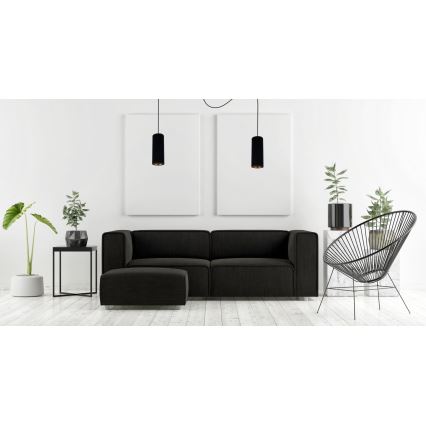 Подвесная люстра AVALO 2xE27/60W/230V черный
