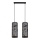 Подвесная люстра AVALO 2xE27/60W/230V серый/черный