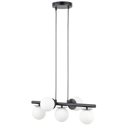 Подвесная люстра AVOLA 5xG9/12W/230V черный