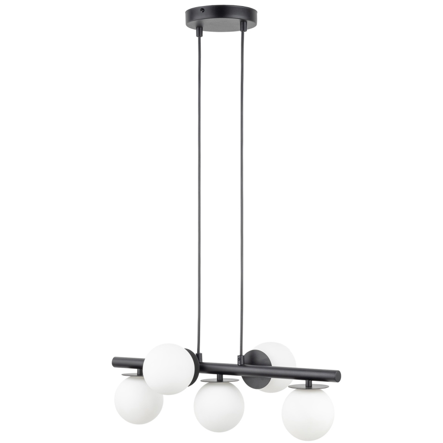 Подвесная люстра AVOLA 5xG9/12W/230V черный