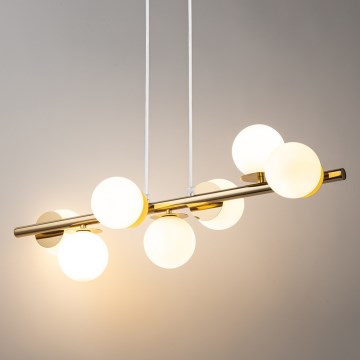 Подвесная люстра AVOLA 7xG9/12W/230V золотистый