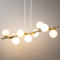 Подвесная люстра AVOLA 9xG9/12W/230V золотистый