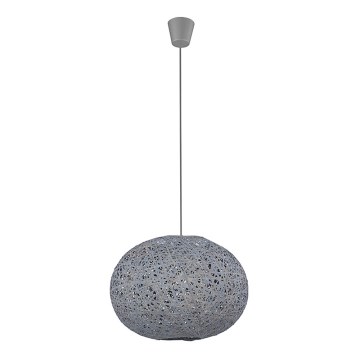 Подвесная люстра BACKAZ GRAY 1xE27/60W/230V