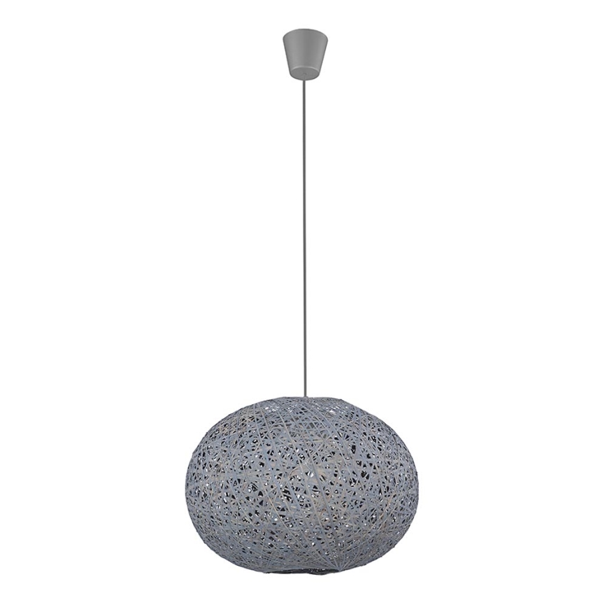 Подвесная люстра BACKAZ GRAY 1xE27/60W/230V