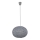Подвесная люстра BACKAZ GRAY 1xE27/60W/230V