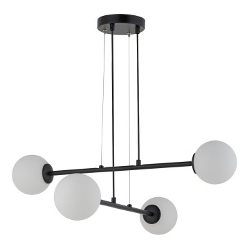 Подвесная люстра BALANS 4xG9/12W/230V черный