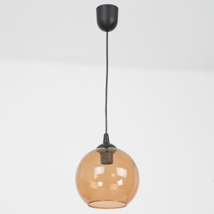 Подвесная люстра BALL 1xE27/60W/230V диаметр 20 см бежевый