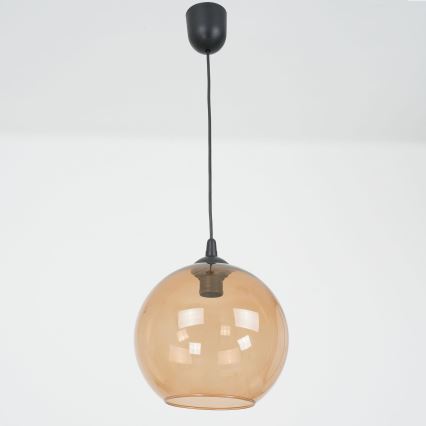 Подвесная люстра BALL 1xE27/60W/230V диаметр 25 см бежевый
