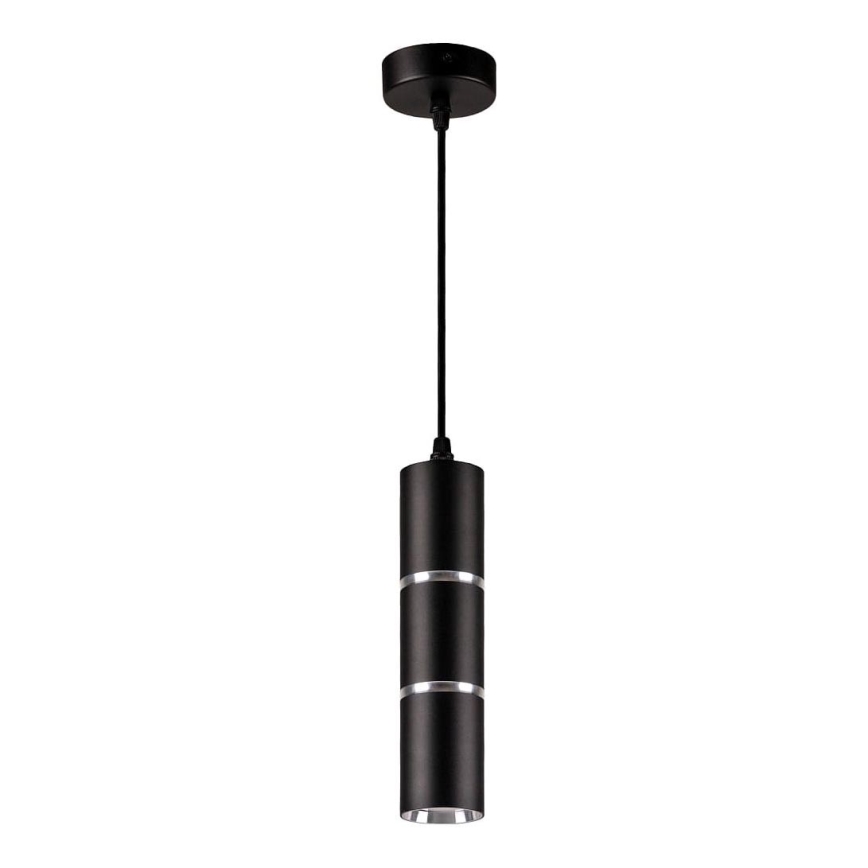 Подвесная люстра BAMBOO 1xGU10/10W/230V черный