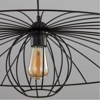 Подвесная люстра BARBELLA 1xE27/60W/230V диаметр 80 см