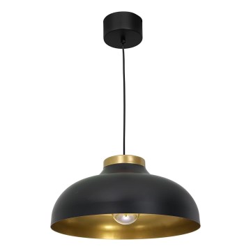 Подвесная люстра BASCA 1xE27/60W/230V черная/золотая