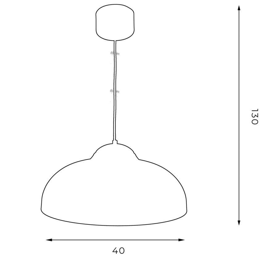 Подвесная люстра BASCA 1xE27/60W/230V