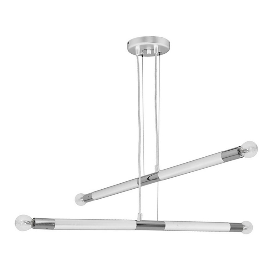 Подвесная люстра BASTONE WHITE 4xE14/40W/230V