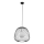 Подвесная люстра BELL 1xG9/12W/230V диаметр 33 см черный/блестящий хром