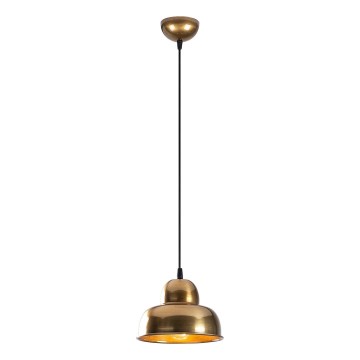 Подвесная люстра BERCESTE 1xE27/40W/230V золотистый
