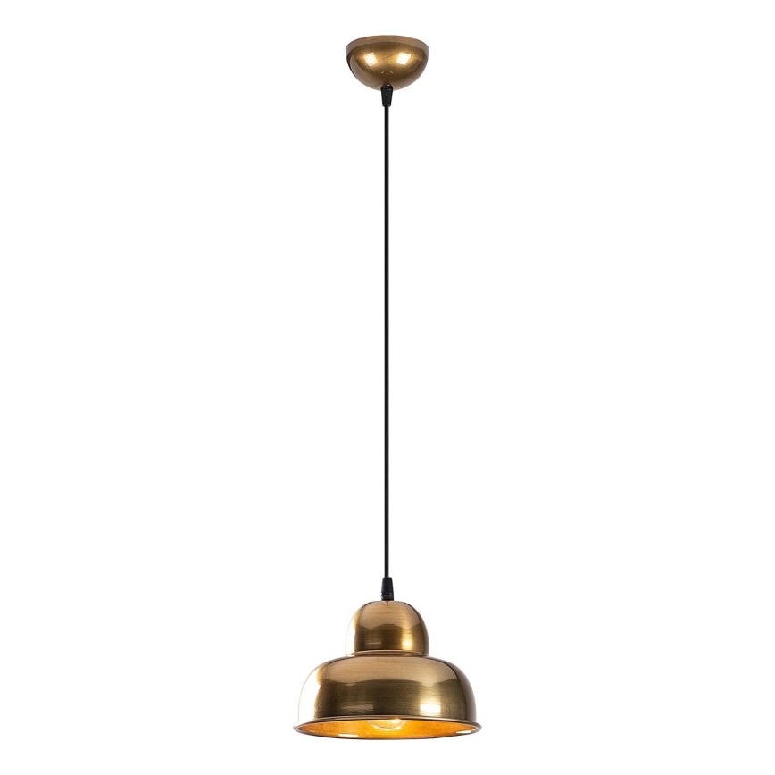 Подвесная люстра BERCESTE 1xE27/40W/230V золотистый