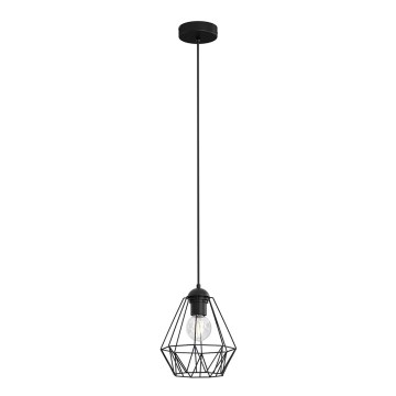 Подвесная люстра BERGEN 1xE27/60W/230V черная