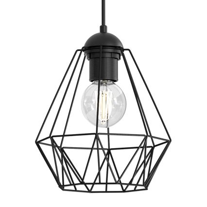 Подвесная люстра BERGEN 3xE27/60W/230V черная