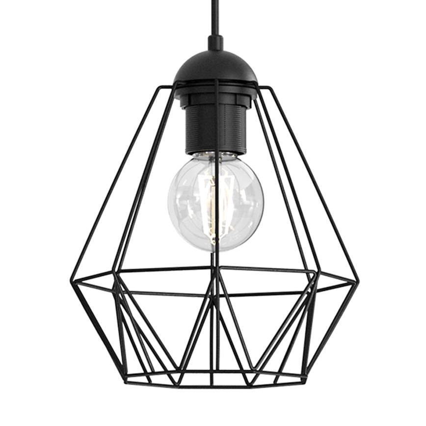 Подвесная люстра BERGEN 5xE27/60W/230V черная