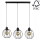 Подвесная люстра BERIS 3xE27/60W/230V дуб - сертифицировано FSC