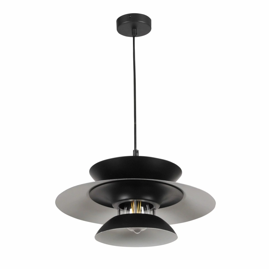 Подвесная люстра BERIT 1xE27/20W/230V черный