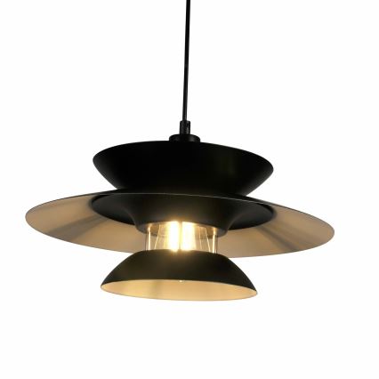 Подвесная люстра BERIT 1xE27/20W/230V черный