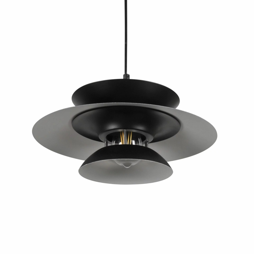 Подвесная люстра BERIT 1xE27/20W/230V черный