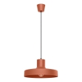 Подвесная люстра BILO 1xE27/15W/230V диаметр 35 см оранжевый