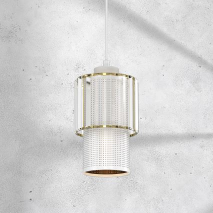 Подвесная люстра BLANCO 1xE27/60W/230V белая