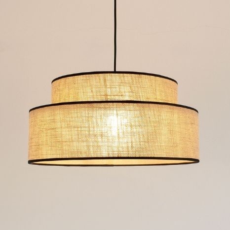 Подвесная люстра BOHO 1xE27/60W/230V бежевый