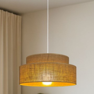 Подвесная люстра BOHO 1xE27/60W/230V бежевый