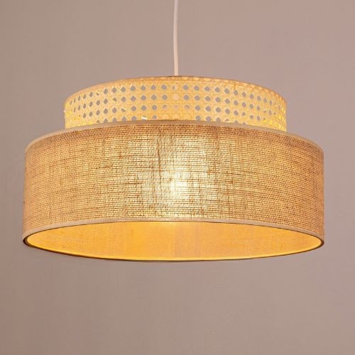 Подвесная люстра BOHO 1xE27/60W/230V ротанг