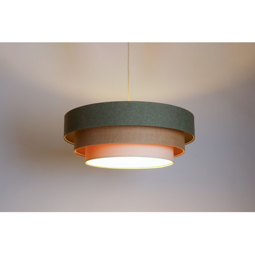Подвесная люстра BOHO TRINITI 1xE27/60W/230V серый/бежевый/кремовый