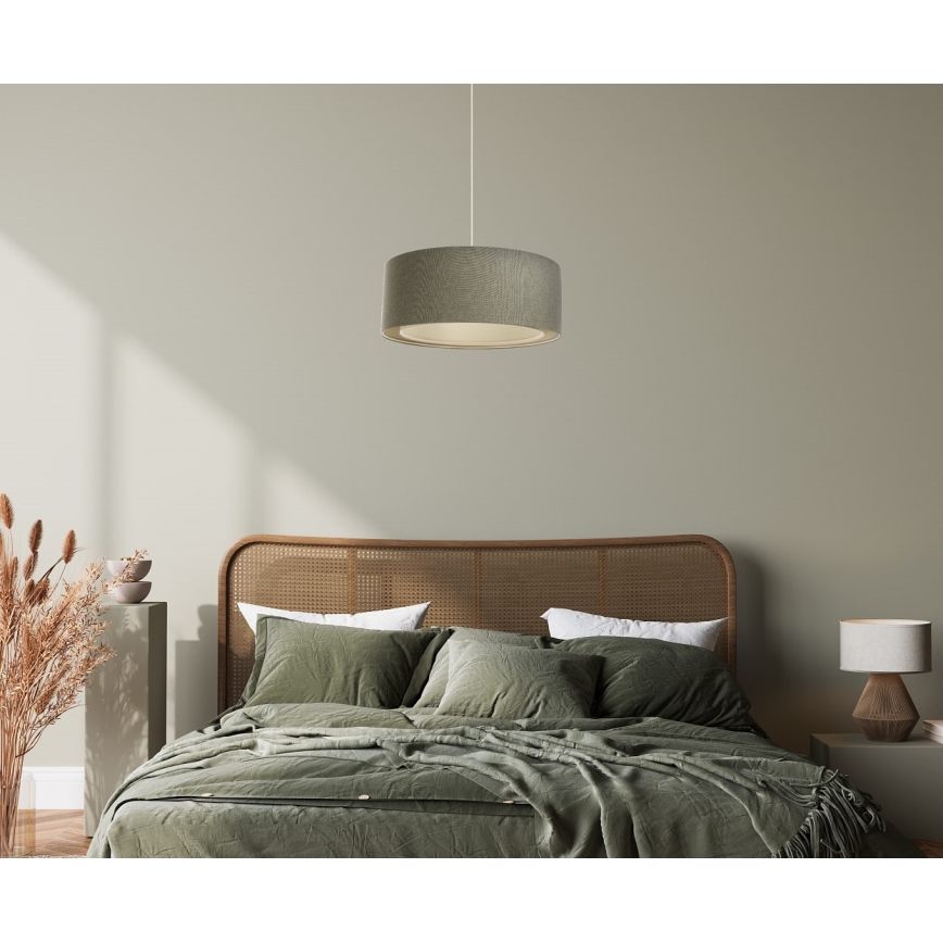 Подвесная люстра BOHO TRINITI 1xE27/60W/230V серый