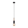 Подвесная люстра BOLID 1xE27/60W/230V золотая/черная