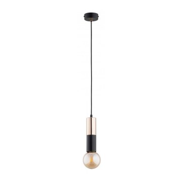 Подвесная люстра BOLID 1xE27/60W/230V золотая/черная