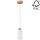 Подвесная люстра BOSCO 1xE27/60W/230V дуб - сертифицировано FSC