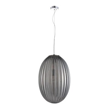 Подвесная люстра BRAGA 1xE27/60W/230V серый